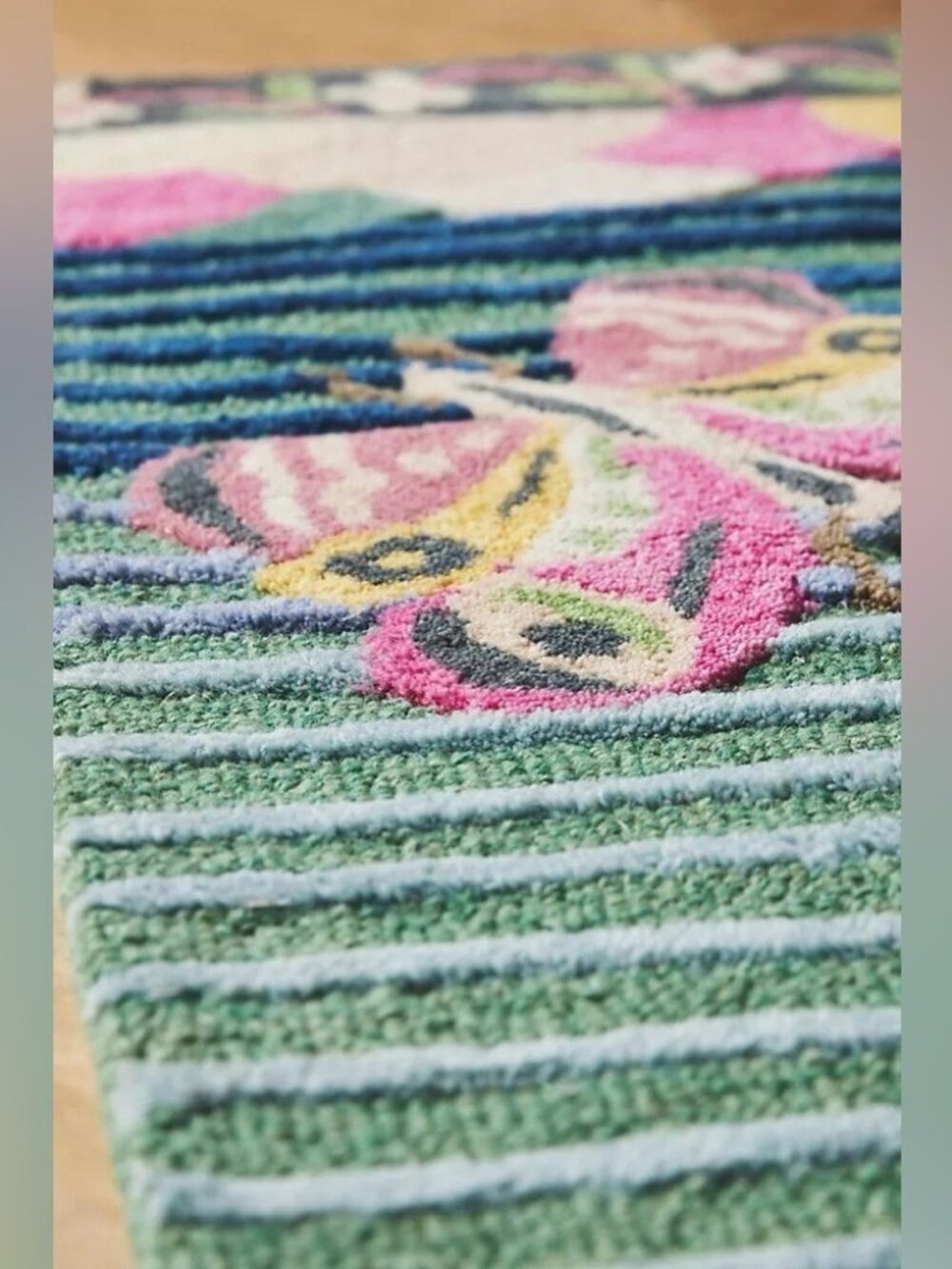 NWT Anthropologie Nathalie Lete Tufted Rug 3x5 - Picture 6 of 6